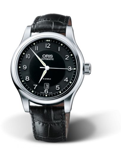 Oris Classic Date 42 Stainless Steel Black