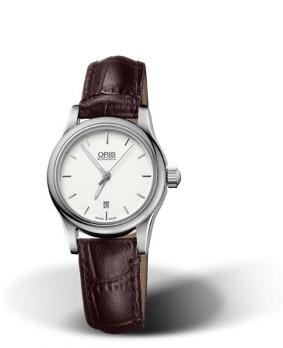 Oris Classic Date Lady 28.5 Stainless Steel Silver