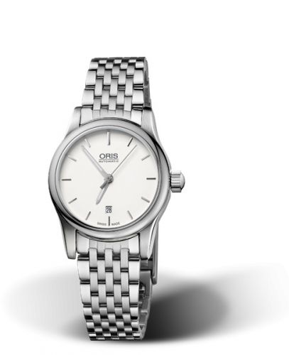 Oris Classic Date Lady 28.5 Stainless Steel Silver Bracelet