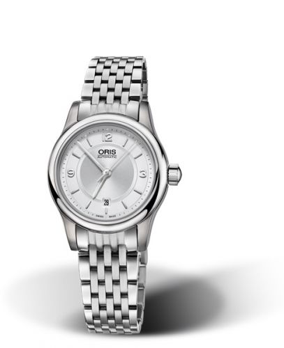 Oris Classic Date Lady 28.5 Stainless Steel Silver Bracelet