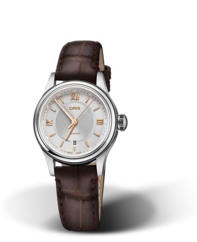 Oris Classic Date Lady 28.5 Stainless Steel Silver