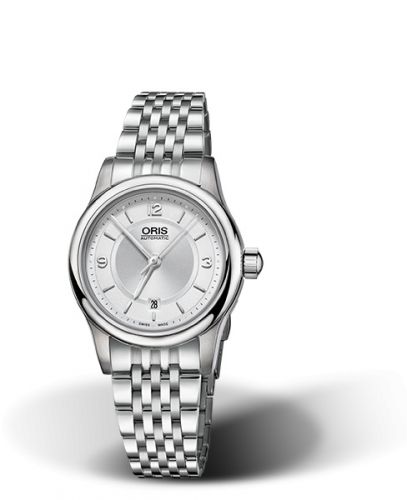 Oris Classic Date Lady 28.5 Stainless Steel Silver Bracelet