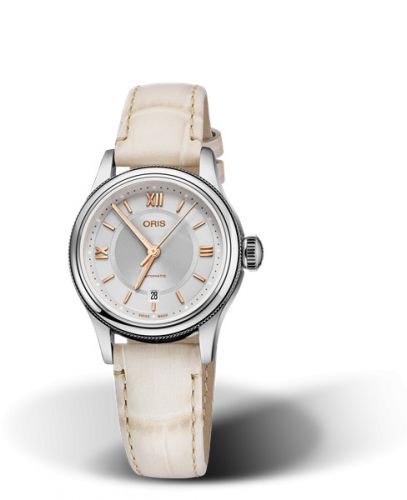 Oris Classic Date Lady 28.5 Stainless Steel Silver