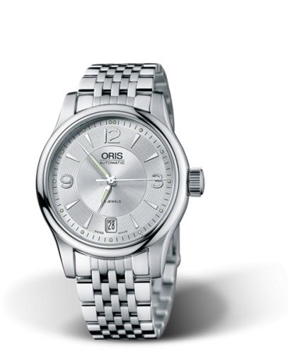 Oris Classic Date 37 Stainless Steel Silver Bracelet
