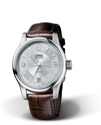 Oris Classic Date 37 Stainless Steel Silver