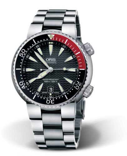 Oris Divers Date Titanium Black Bracelet