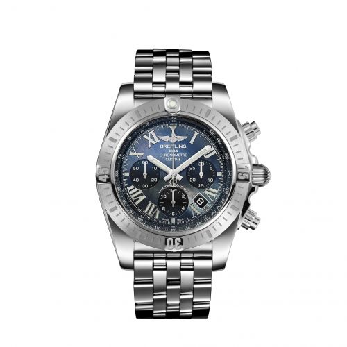 Breitling Chronomat 44 Stainless Steel Black MOP - Roman Japan Special Edition