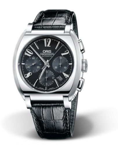 Oris Frank Sinatra Chronograph Stainless Steel Black