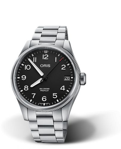 Oris Big Crown ProPilot Big Date Stainless Steel Black Bracelet
