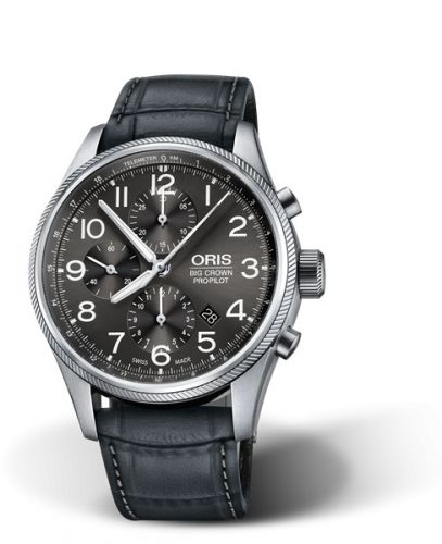 Oris Big Crown ProPilot Chronograph Stainless Steel Grey