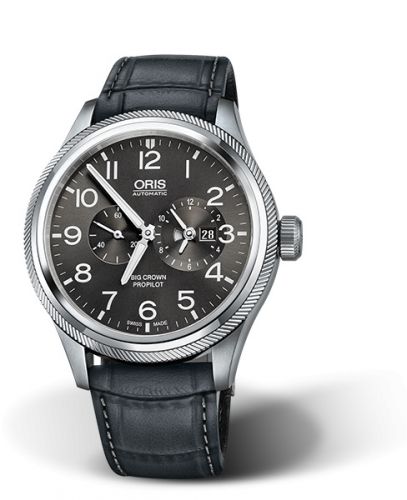 Oris Big Crown ProPilot Worldtimer Stainless Steel Grey