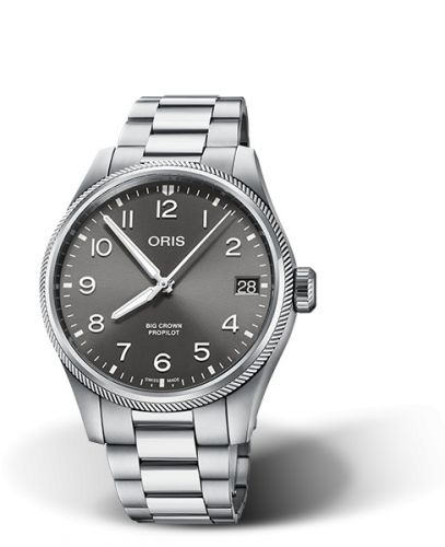 Oris Big Crown ProPilot Big Date Stainless Steel Grey Bracelet