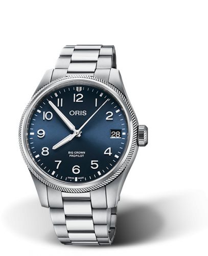 Oris Big Crown ProPilot Big Date Stainless Steel Blue Bracelet