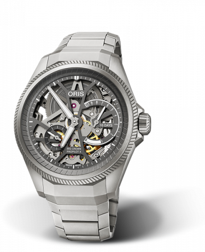 Oris Big Crown ProPilot X Calibre 115 Titanium Skeleton Bracelet