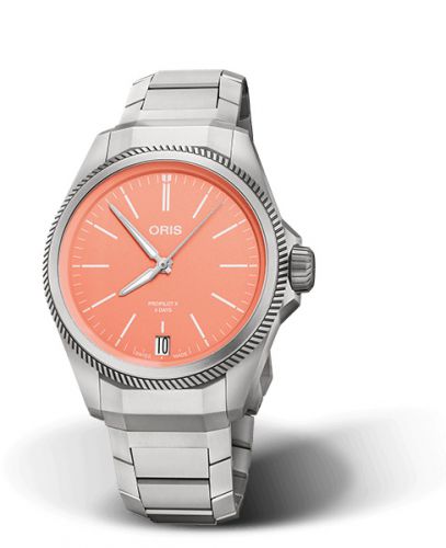 Oris ProPilot X Calibre 400 Titanium Pink Bracelet