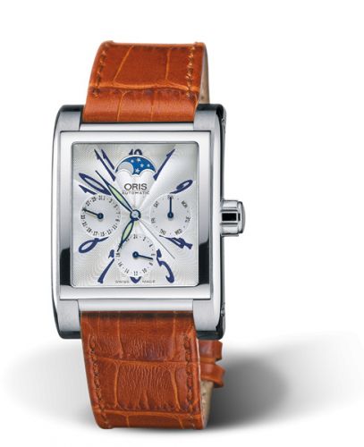 Oris Rectangular Complication Stainless Steel Silver - Arabic