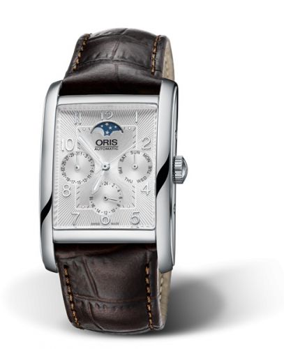 Oris Rectangular Complication Stainless Steel Silver - Arabic