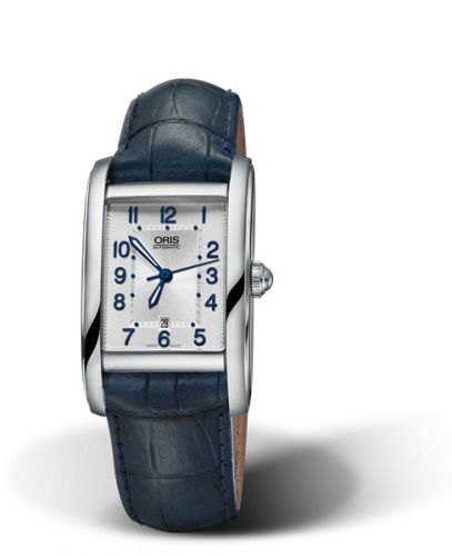 Oris Rectangular Date 25 Stainless Steel Silver - Arabic