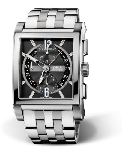 Oris Rectangular Titan Chronograph Bracelet