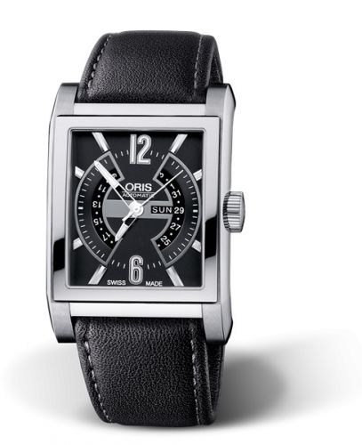 Oris Rectangular Titan Day Date