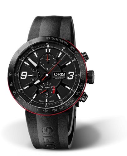 Oris TT1 Chronograph PVD - Ceramic Black Rubber