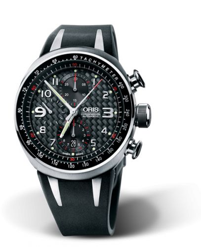 Oris TT3 Chronograph Titanium Black Rubber