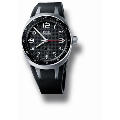 Oris TT3 Day Date Titanium Black Rubber