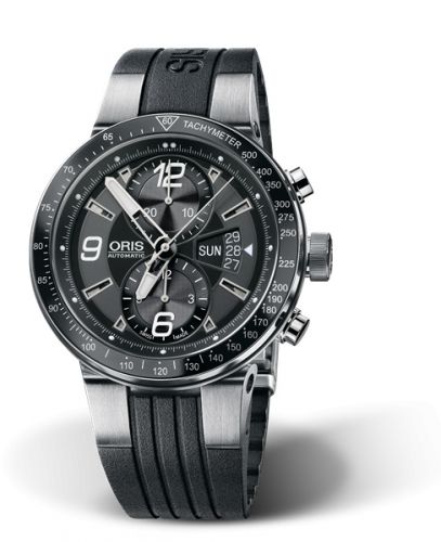 Oris WilliamsF1 Team Chronograph 45 Stainless Steel Black Rubber