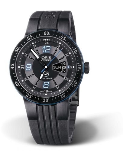 Oris WilliamsF1 Team Day Date 44 PVD Black Rubber