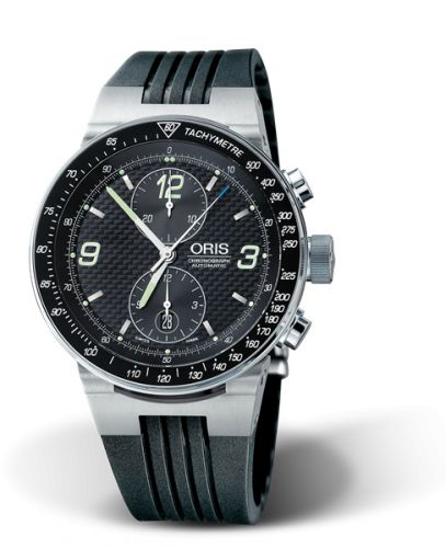 Oris WilliamsF1 Team Chronograph 45 Stainless Steel Black Rubber