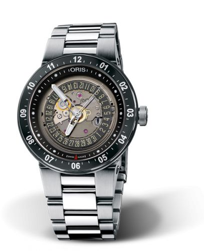 Oris WilliamsF1 Team Skeleton Engine Date 42 Stainless Steel Bracelet