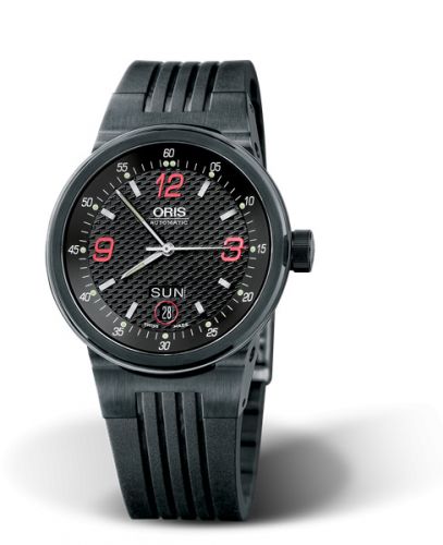 Oris WilliamsF1 Team Day Date 40.5 PVD Black Rubber