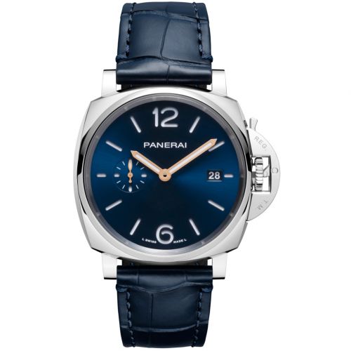 Panerai Luminor Due 42 3 Days Date Stainless Steel Blue