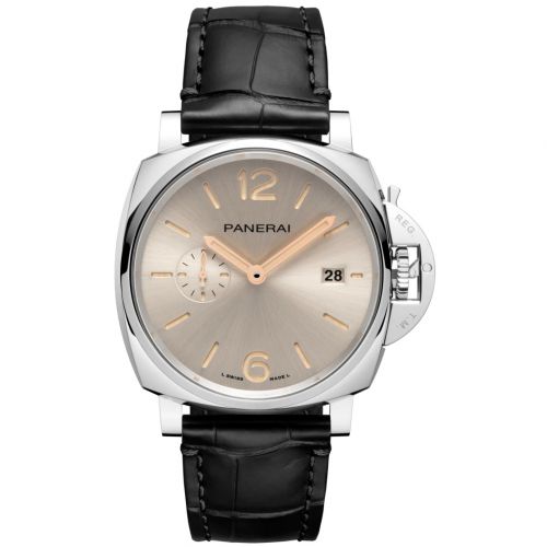 Panerai Luminor Due 42 3 Days Date Stainless Steel Silver
