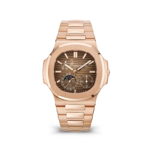 Patek Philippe Nautilus 5712 Rose Gold Brown