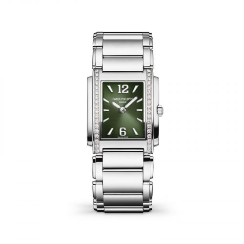 Patek Philippe Twenty~4 Manchette Stainless Steel Green