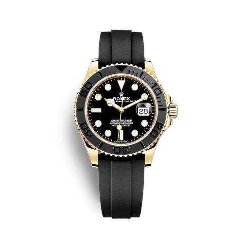 Rolex Yacht-Master 42 Yellow Gold Black