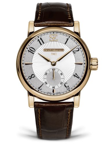 Schwarz Etienne Roma Small Seconds Rose Gold Silver
