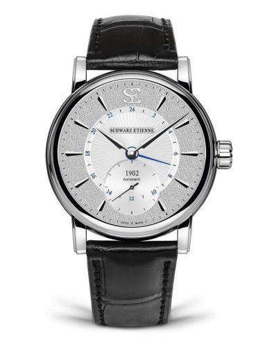 Schwarz Etienne Roma GMT Stainless Steel Silver
