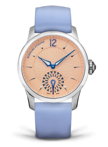 Schwarz Etienne Fiji Floral Seconds Stainless Steel Salmon