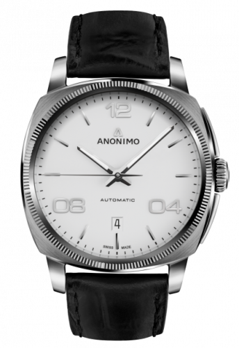 Anonimo Epurato Automatic Stainless Steel White Leather