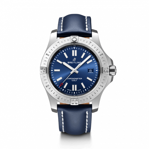 Breitling Chronomat Colt 44 Automatic Blue Calf Folding