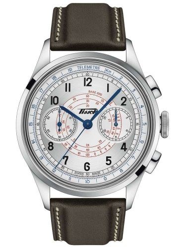 Tissot Telemeter 1938 Chronograph Stainless Steel Silver