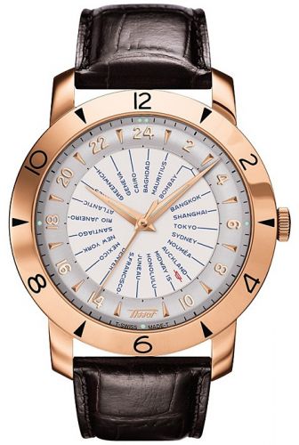 Tissot Navigator Automatic Rose Gold Silver