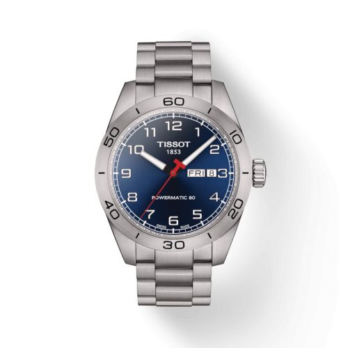 Tissot PRS 516 Powermatic 80 Stainless Steel Blue Bracelet
