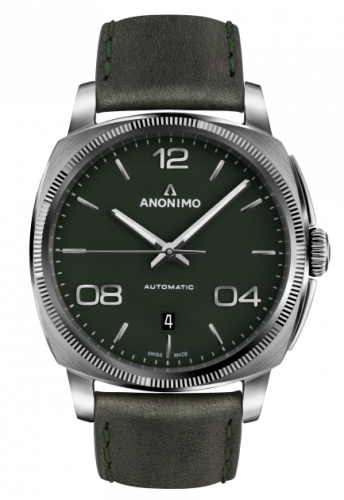 Anonimo Epurato Automatic Stainless Steel Green Leather