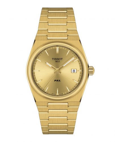 Tissot PRX Quartz 35 PVD Gold Champagne