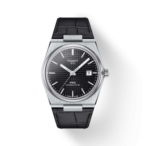 Tissot PRX Powermatic 80 Stainless Steel Black Strap