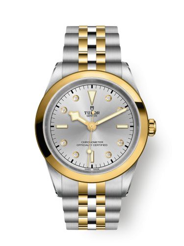 Tudor Black Bay 41 S&G Silver - Diamond Bracelet