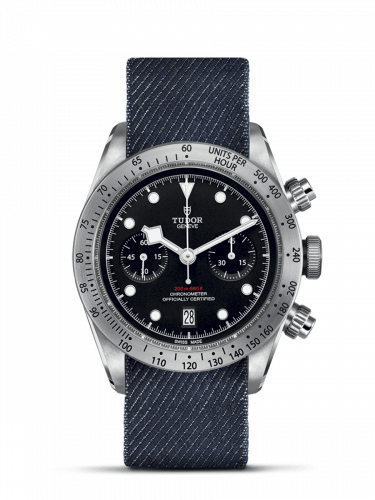 Tudor Heritage Black Bay Black Chronograph Fabric